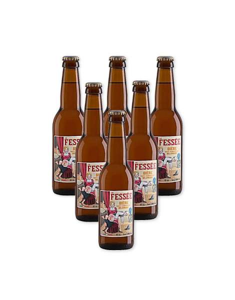 La fessée bière blonde 7.2° 33cl par 6