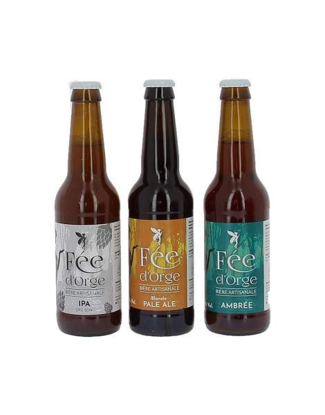 Pack découverte 3 Fée d'Orge 33cl