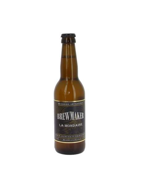 Bière blanche la mondaine Brewmaker 5% 33cl