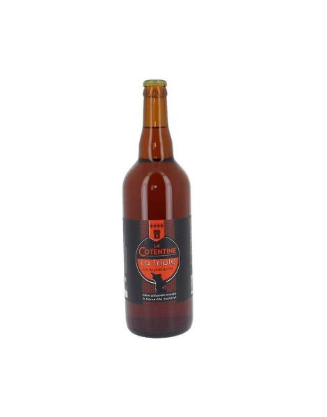 Bière La Cotentine triple 8% 75cl
