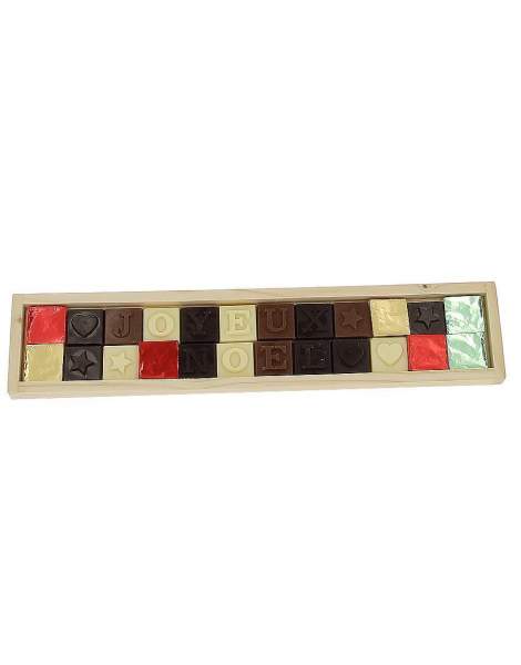 Joyeux Noël en chocolat Gourm'handi'ses