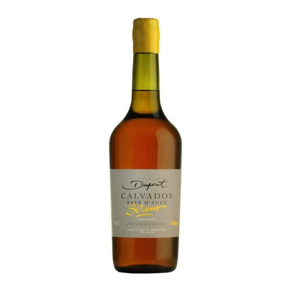 Calvados plus de 30 ans Dupont Non Réduit 52%vol 70cl