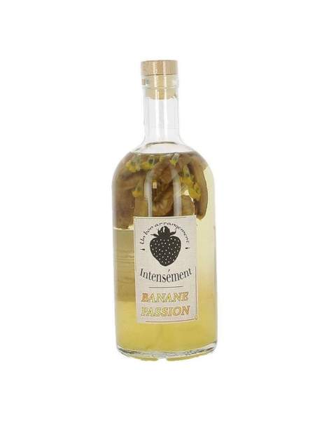 Rhum arrangé banane passion "Intensément" 1L 39%