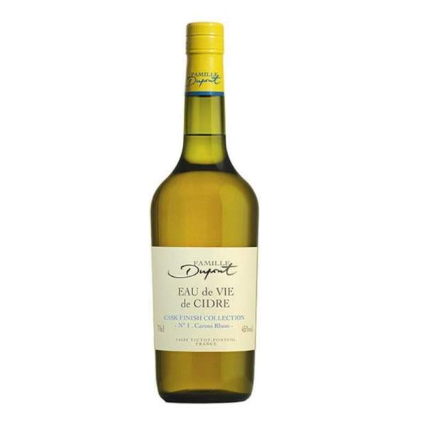 Eau de vie de cidre cask finish Rhum Caroni 3 ans Dupont 70 cl 45 %