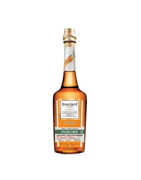 Calvados VSOP Rye Whisky cask finish Boulard 40% 70cl