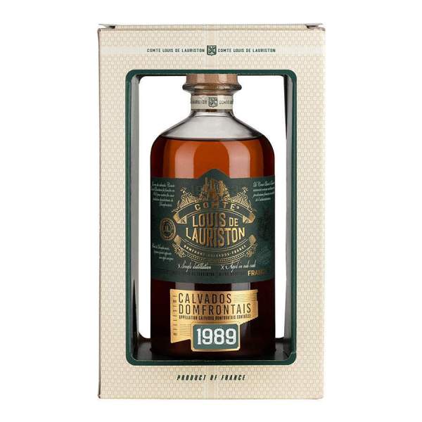 Calvados millésimé 1989 Lauriston 70cl 42%