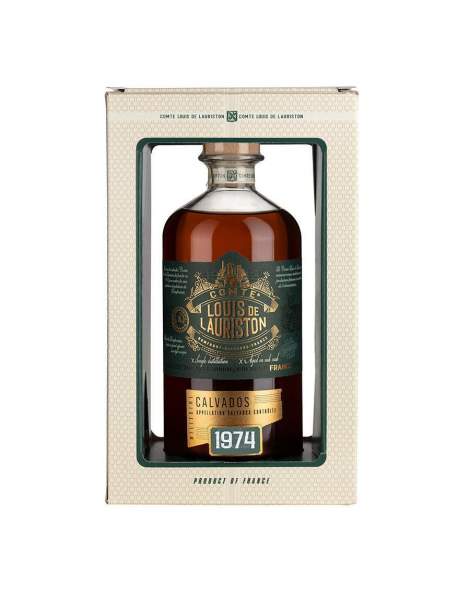 Calvados millésimé 1963 Lauriston 70cl 42%