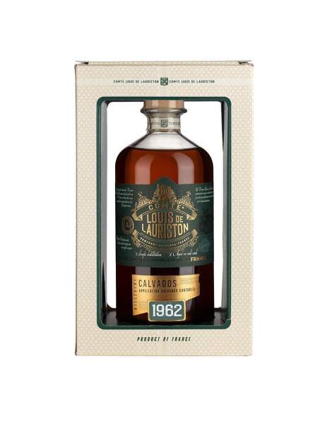Calvados millésimé 1962 Lauriston 70cl 42%