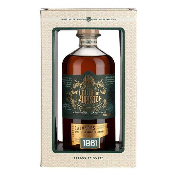 Calvados millésimé 1961 Lauriston 70cl 42%