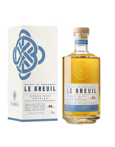 Whisky Origine Château du Breuil - Whisky français et normand 46% 70cl