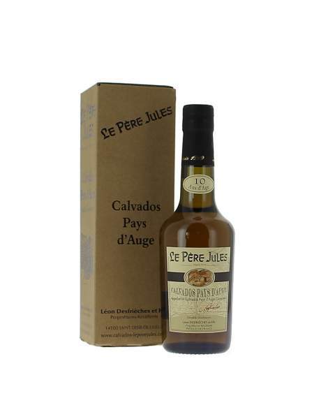 Calvados Le Père Jules Léon Desfrièches 10 ans 35cl 42%