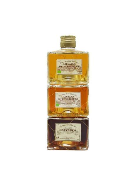 Carafe empilable Calvados bio La Galotière 3*20cl