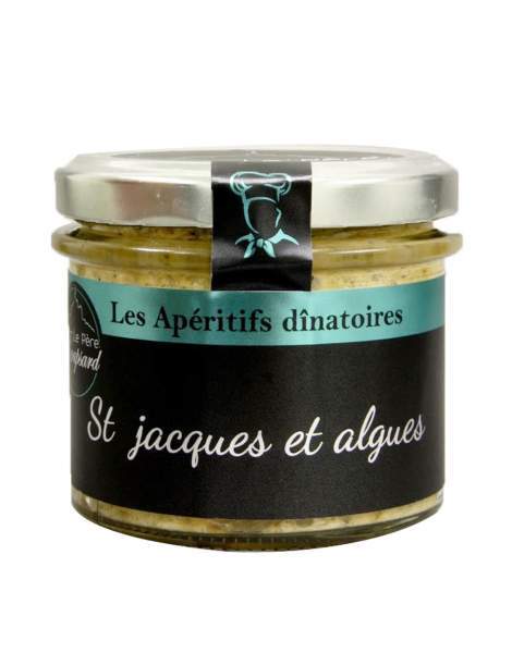 Tartinable St Jacques et Algues Roupsard 100g