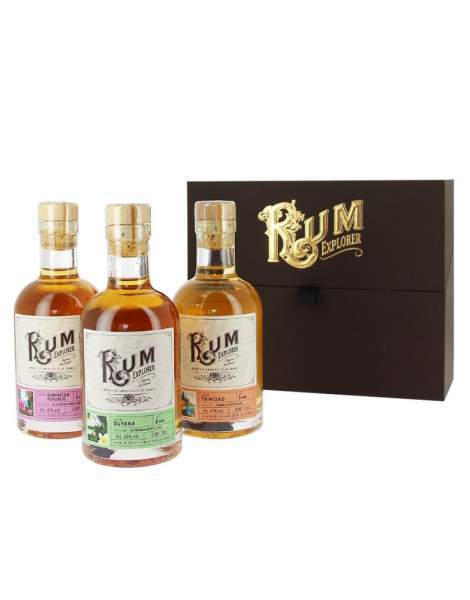 Le coffret rhums "Voyage autour des saveurs" Château du Breuil