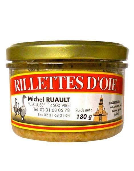 Rillettes d'oie Ruault 180g