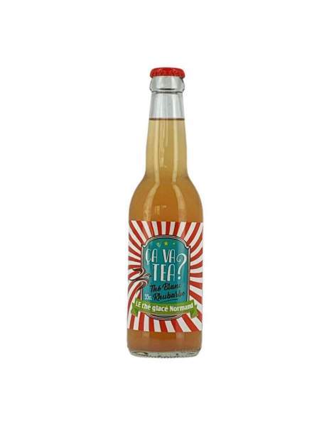 La ferme de la plantaire noire Ça Va Tea blanc Rhubarbe 33cl
