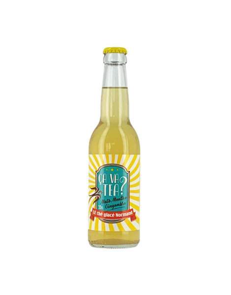 La ferme de la plantaire noire Ça Va Tea blanc Rhubarbe 33cl