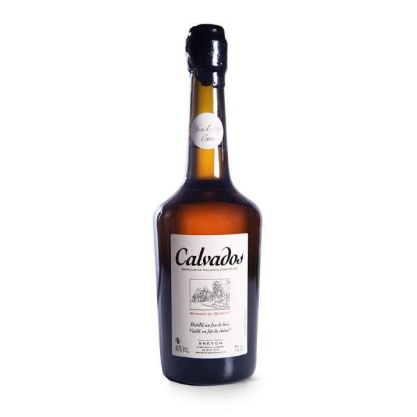 Calvados AOC hors d'âge 15ans Manoir de Durcey 40% 70 cl