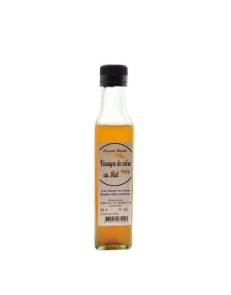 Vinaigre de cidre au miel artisanal Plaisirs du goût