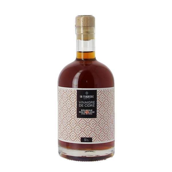 Vinaigre de cidre bio non pasteurisé 50cl 5°
