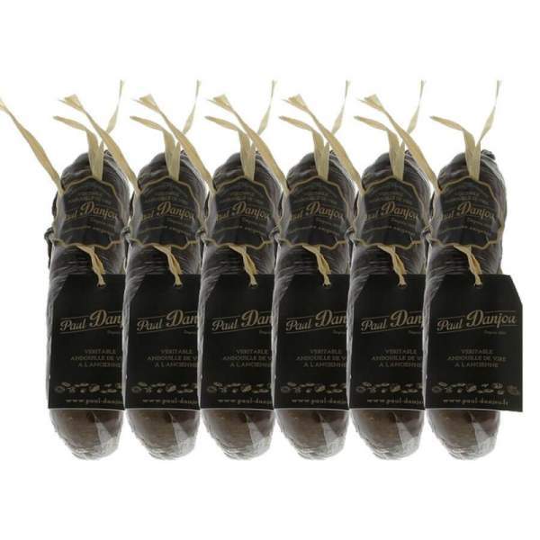 Lot de 6 véritables Andouilles de Vire Paul Danjou 500g
