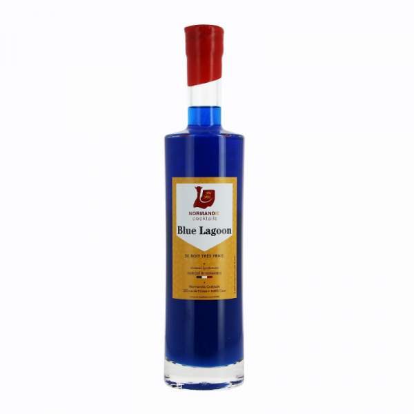 Cocktail Blue Lagoon Normandie Cocktails 70cl 13,2%