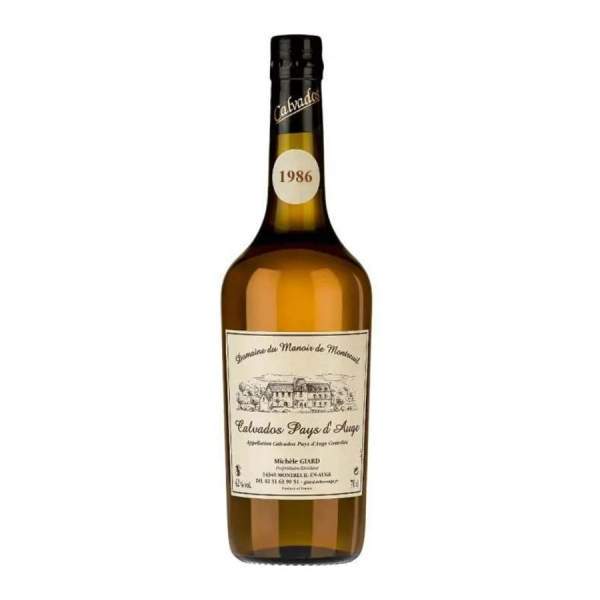 Calvados Millésime 1986 Giard 42%vol 70cl