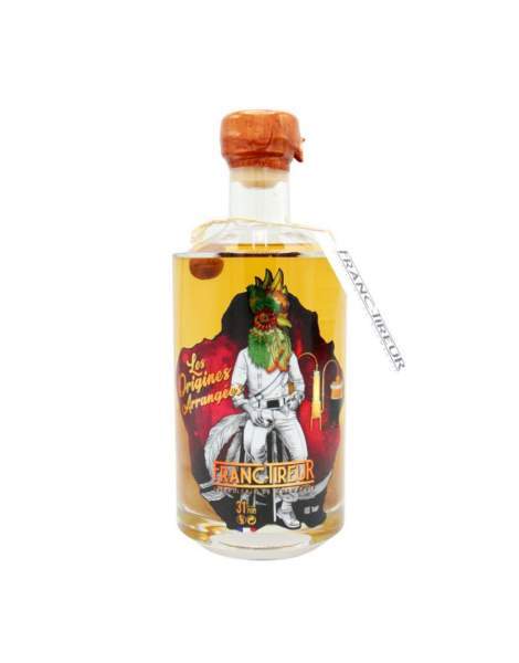 Rhum poire vanille bio "Les Origines Arrangées" - Franc-Tireur 70cl 31%