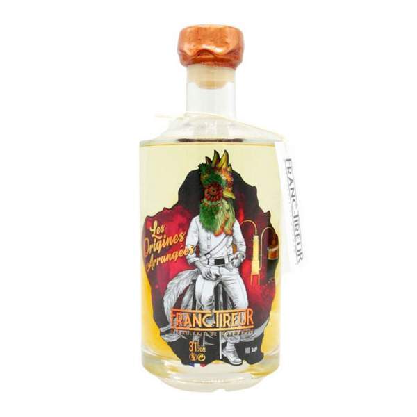 Rhum mangue et citron vert bio "Les Origines Arrangées" - Franc-Tireur 70cl 31%